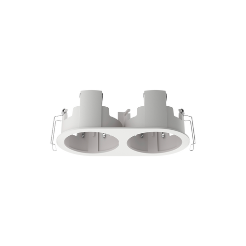 Cevon Recessed Oval Double Frame for M80 White