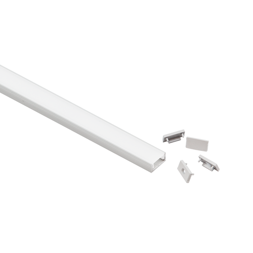 Ultra Shallow Premium Surface Mount / Recessed Kit Aluminium