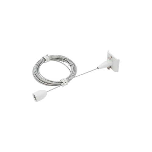 Suspension Cable Kit 3 Circuit White with Silver cable