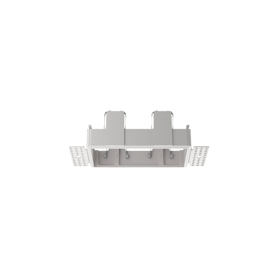 Cevon Type Trimless Rectangular Double Frame for M61 White