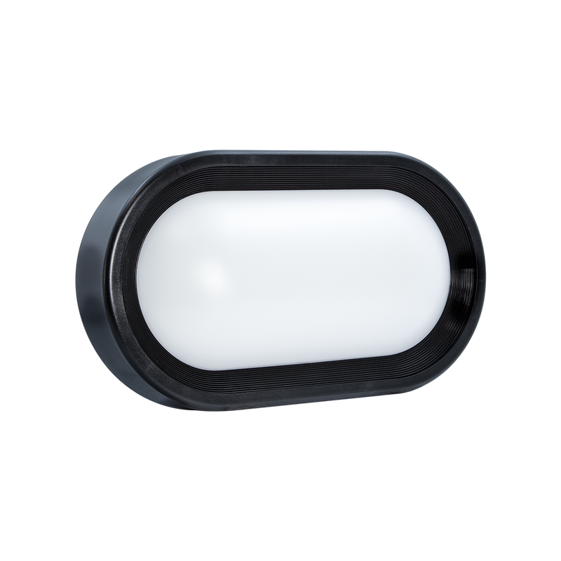 Large Lunar Series Bulkhead Black 3000K