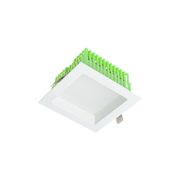 Square Large Downlight Kit White 3000K