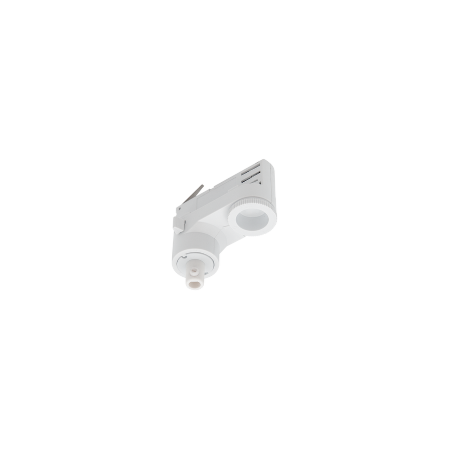 Track 3 Circuit Mains Adaptor with Cord Grip White