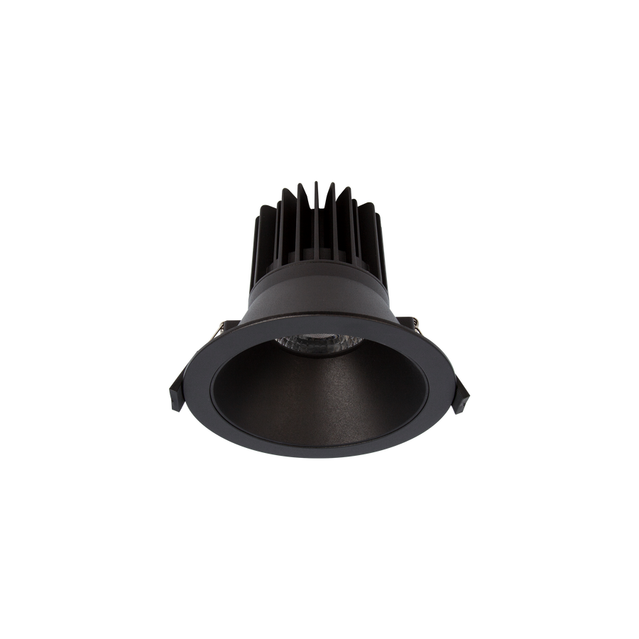 Design Standard Large Downlight Kit - Triple Wattage Black 3000K