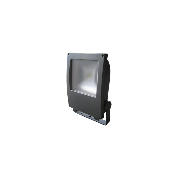 10W LED Exterior Flood Silver 3000K