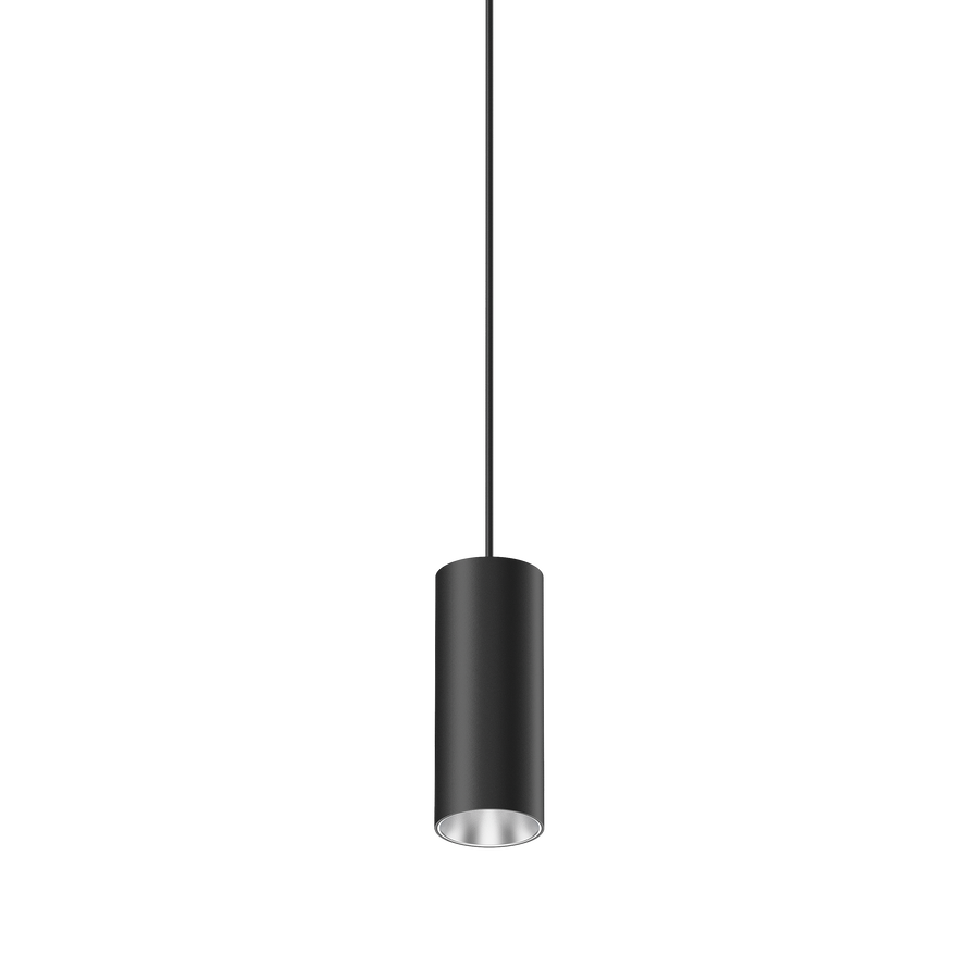 Cevon M40 Type 22 Dark Art Pendant Spot Black, Silver 3000K