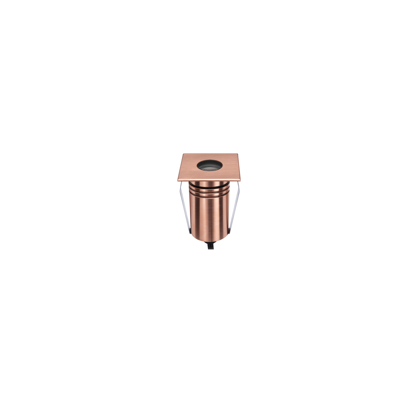 Exterior Recessed Square Standard Up or Down Copper 2700K 36°
