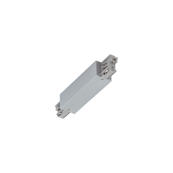 Track 3 Circuit Centre Mains Connector Silver