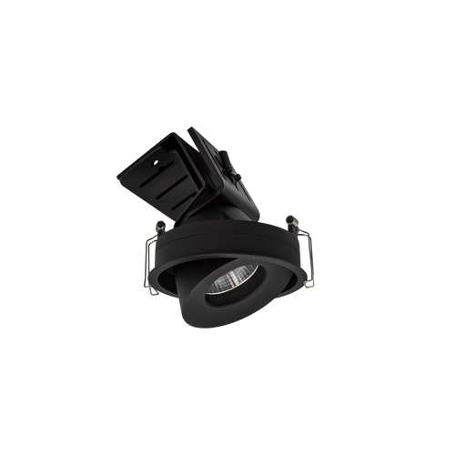 Sophia Single Tilt/Rotate Downlight Kit Black 3000K