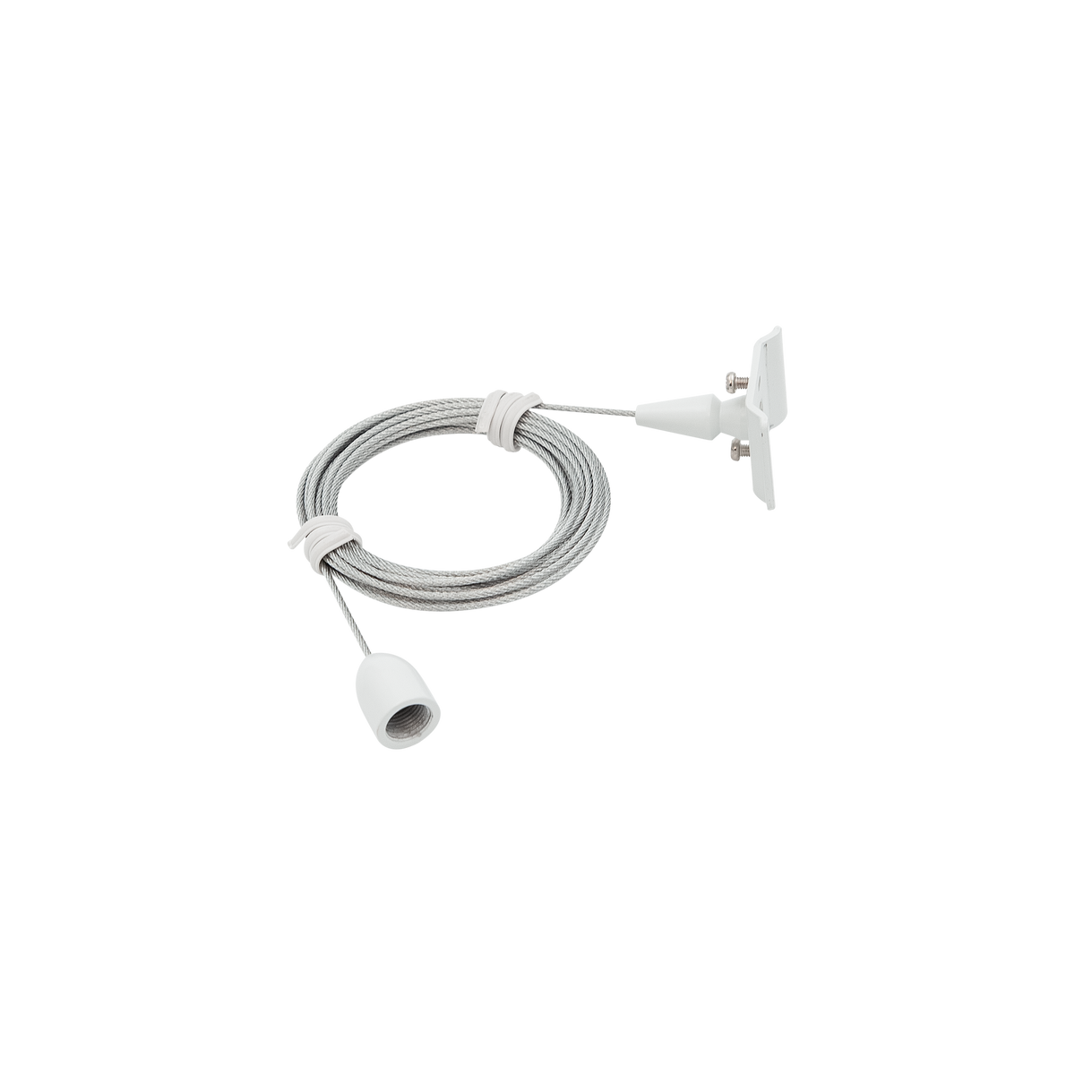Track 1 Circuit Suspension Cable White