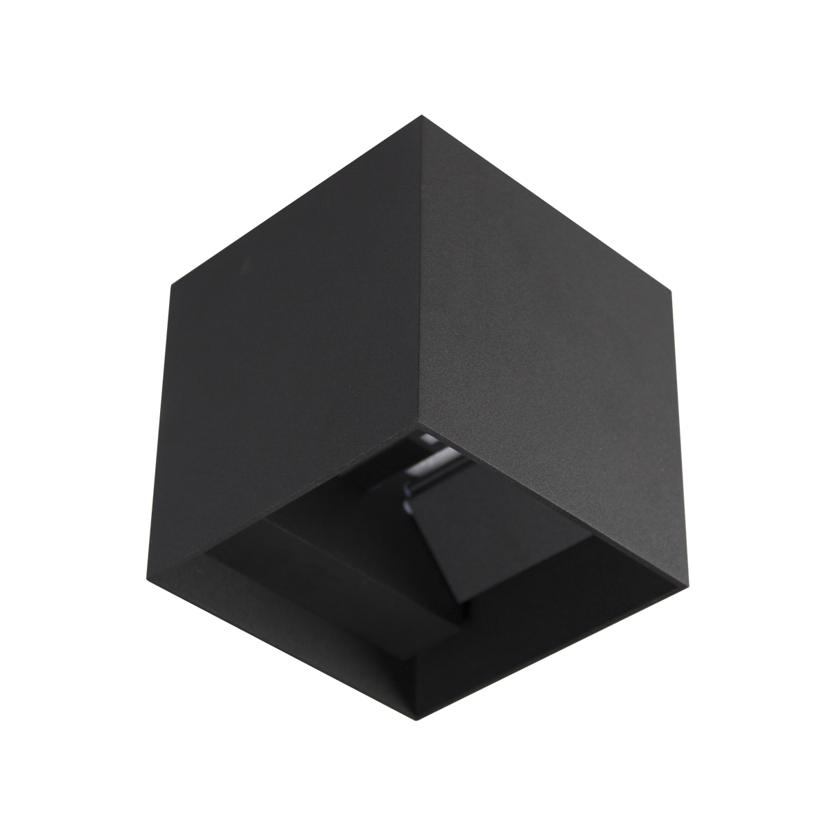 Cube Two Way Adjustable Large Matte Textured Black 3000K