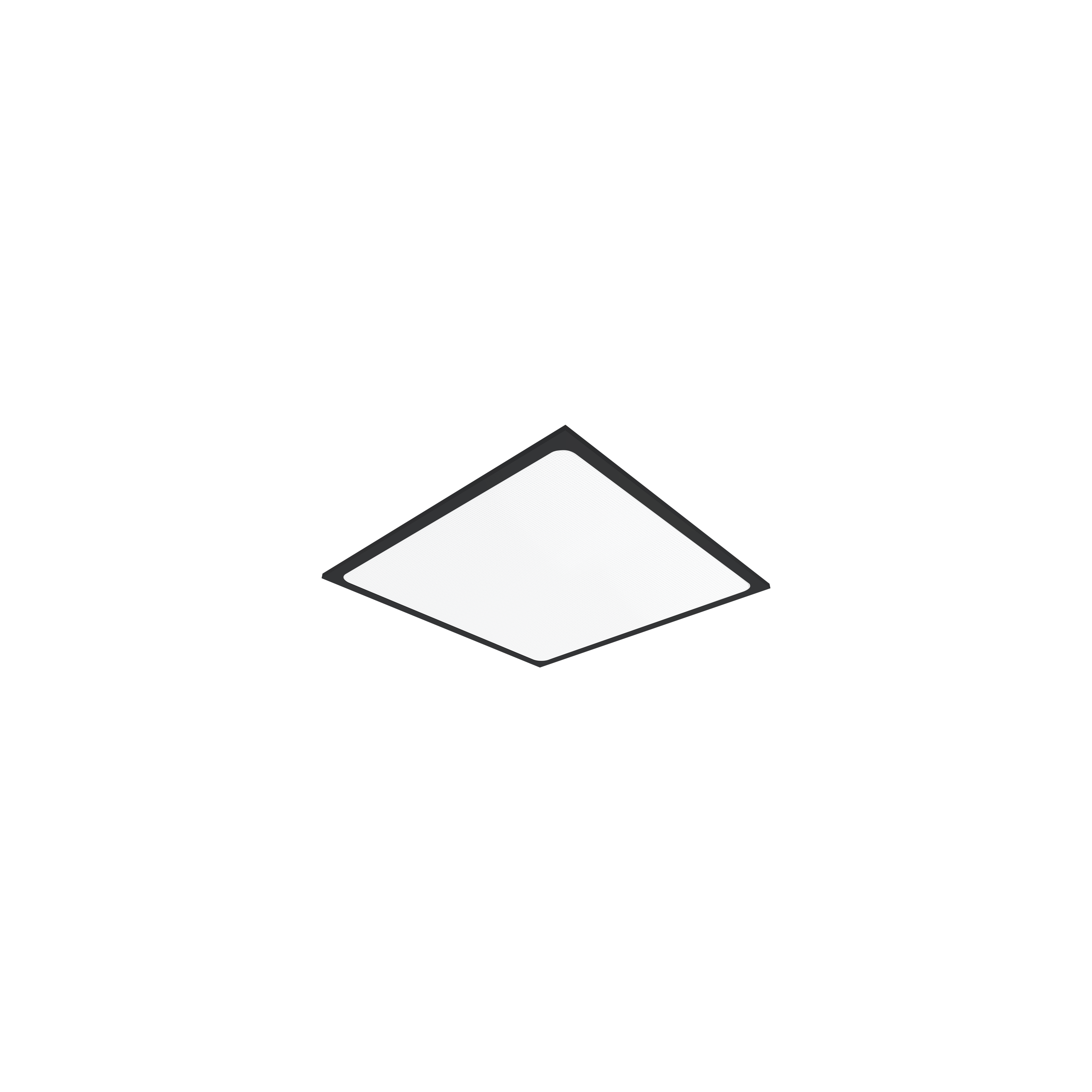 6x6 Designline PC Panel Phase-cut Dimmable Black 4000K – Halcyon