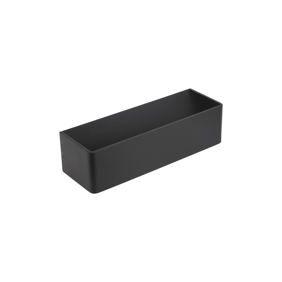 Two Way Wall Light Medium Black 3000K