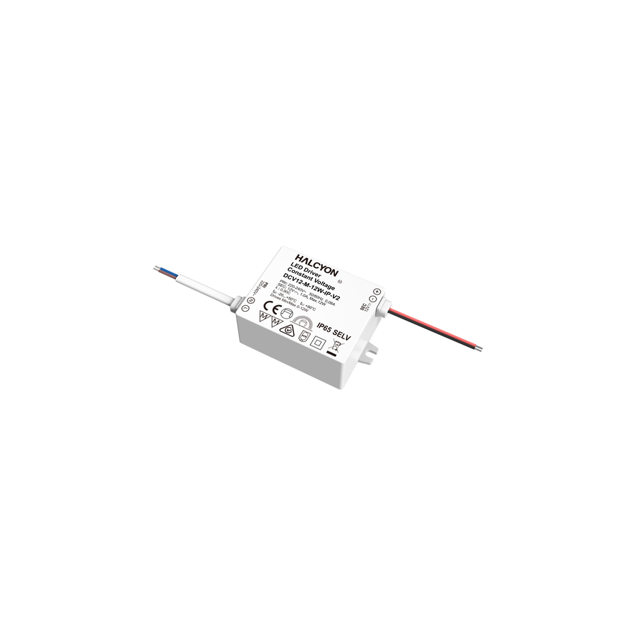 IP65 12V 12W Constant Voltage Mini Non-dimmable Driver