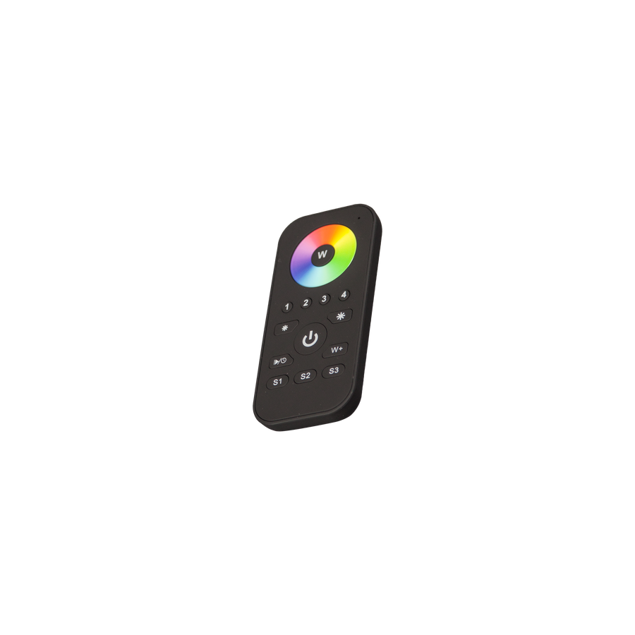 RGB & RGBW RF Remote Control Matt Black