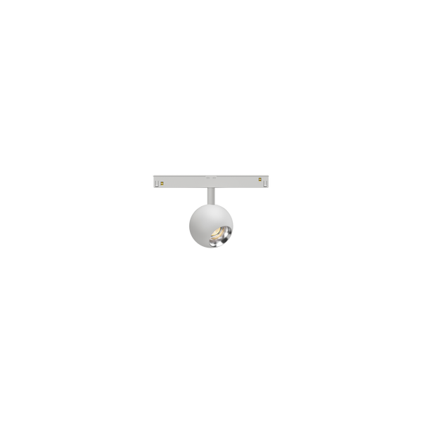Cevon T8 48V Track Spot Sphere White, Silver