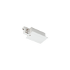 TRACK 3 CIRCUIT MAINS CONNECTOR EARTH R - RECESSED White