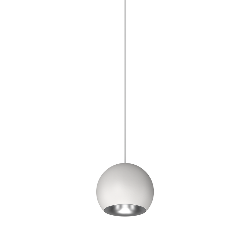 Cevon M60 Type 25 Dark Art Pendant Spot White, Silver 2700K