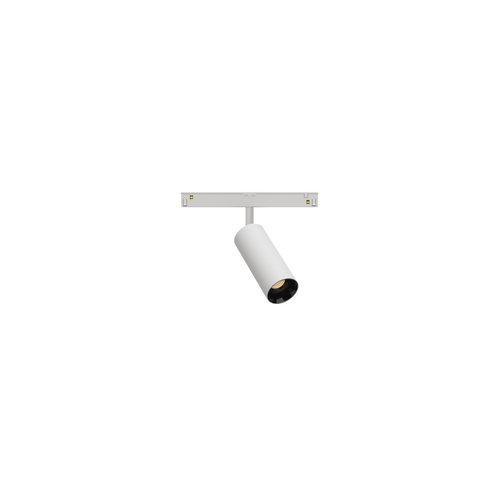 Cevon T8 48V Track Spot Small White, High Gloss Black