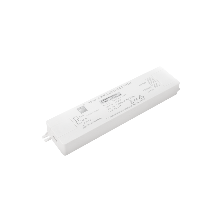 Phase Cut Decoder for Hybrid Dim 48V DC Track