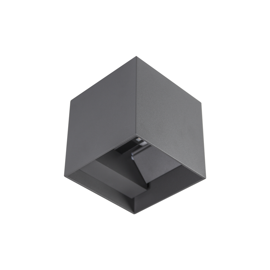 Cube Two Way Adjustable Medium Matte Textured Charcoal 3000K