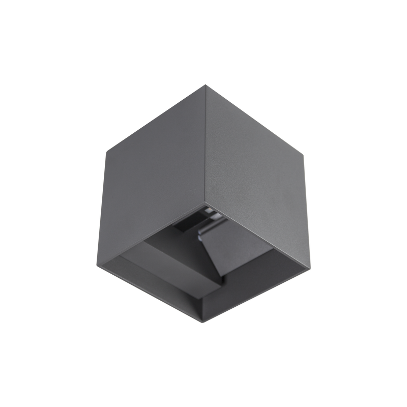 Cube Two Way Adjustable Medium Matte Textured Charcoal 3000K