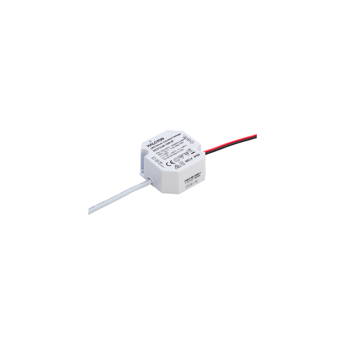 IP65 12V 12W Constant Voltage Mini Non-dimmable Driver