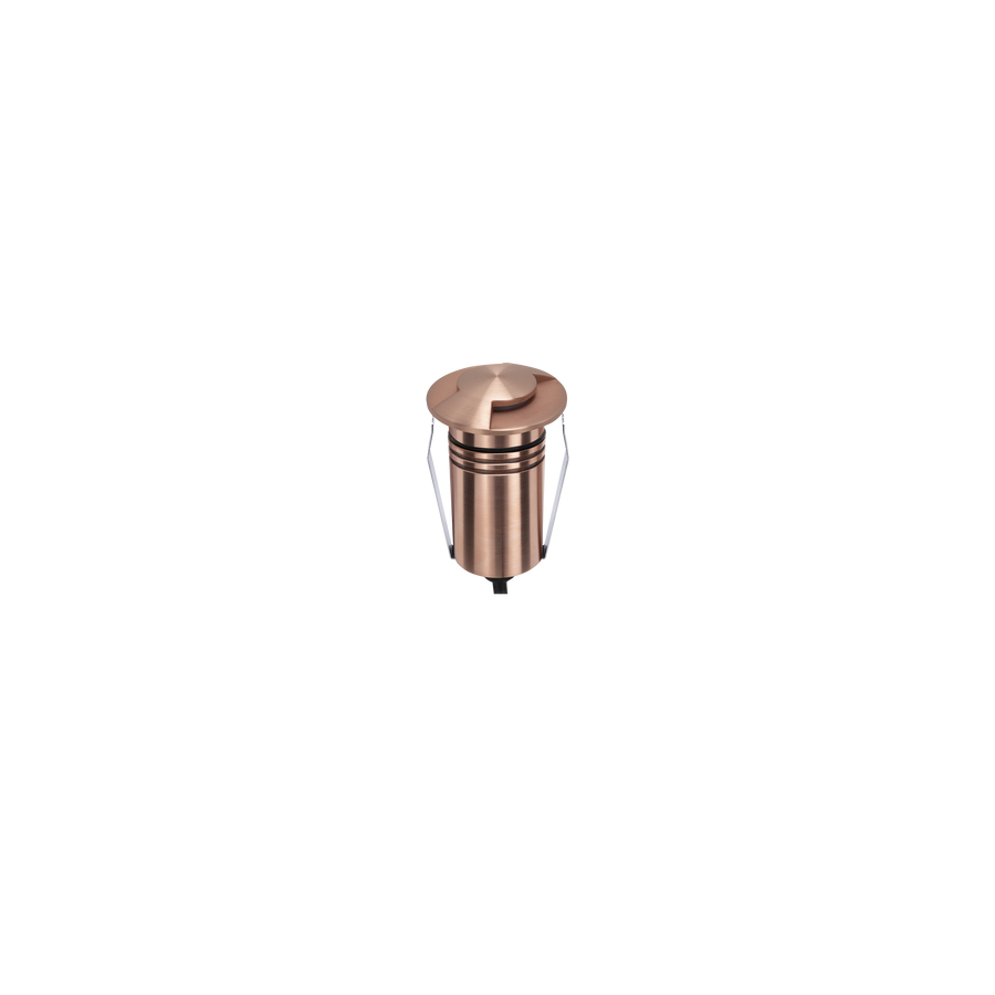 Exterior Recessed 2-Way Copper 3000K