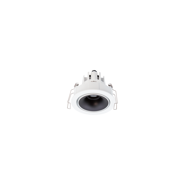 Cevon Dark Art Tilt/Rotate Small Downlight Kit White, Matt Black 3000K