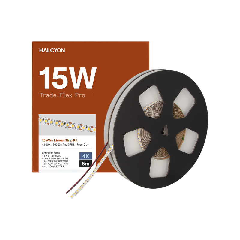 15W/m 4000K Trade Flex Pro Tape - 5m Trade Kit