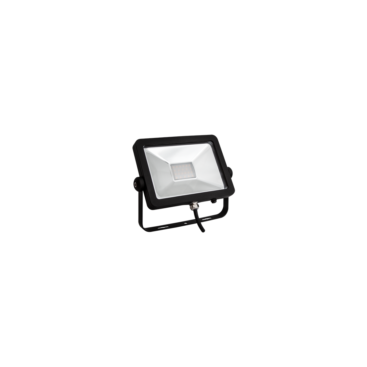 20W Exterior Flood Black 4000K