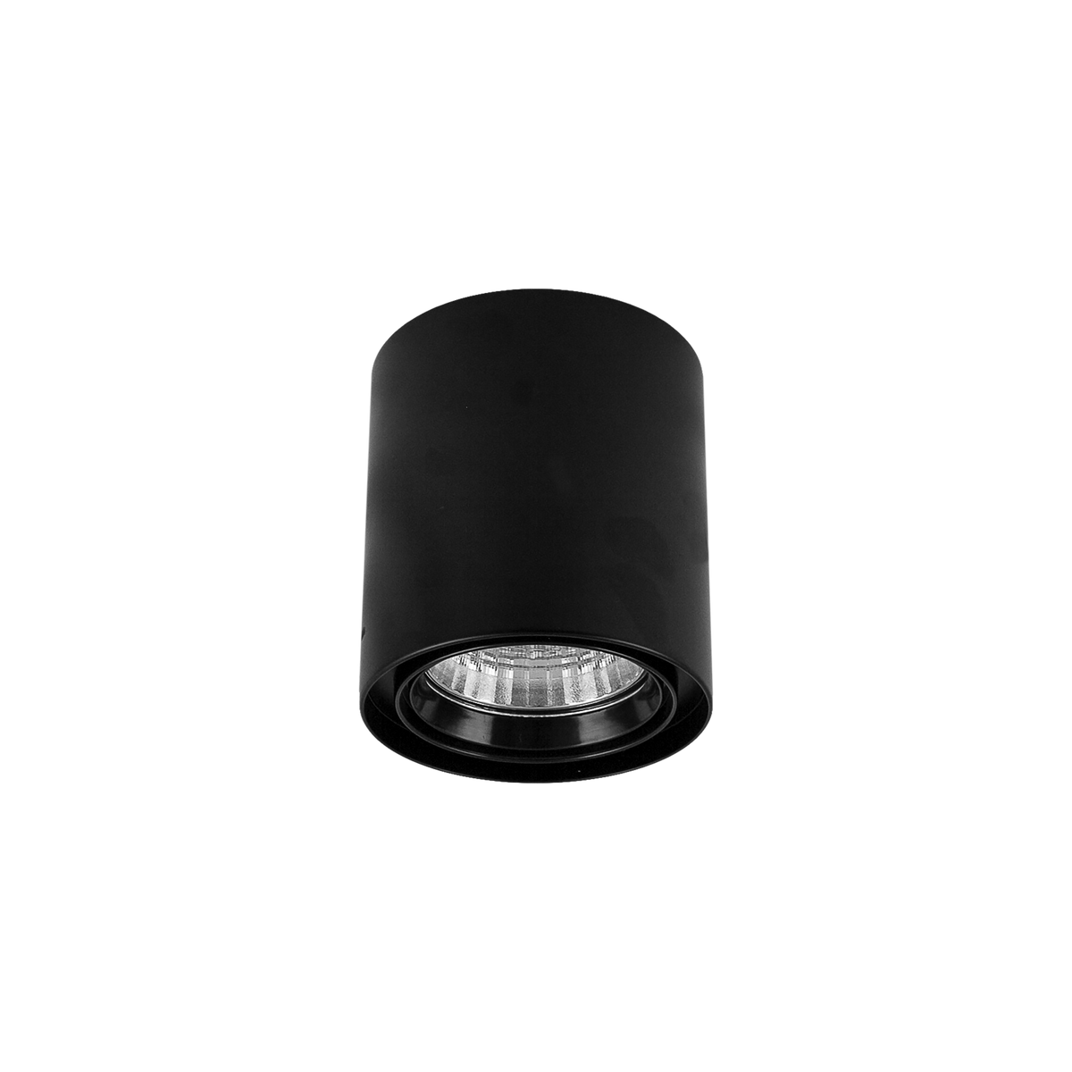 Can Surface Mount Downlight Black 3000K