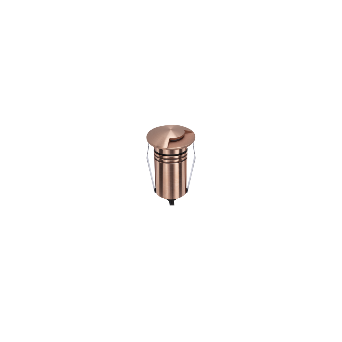 Exterior Recessed 1-Way Copper 2700K