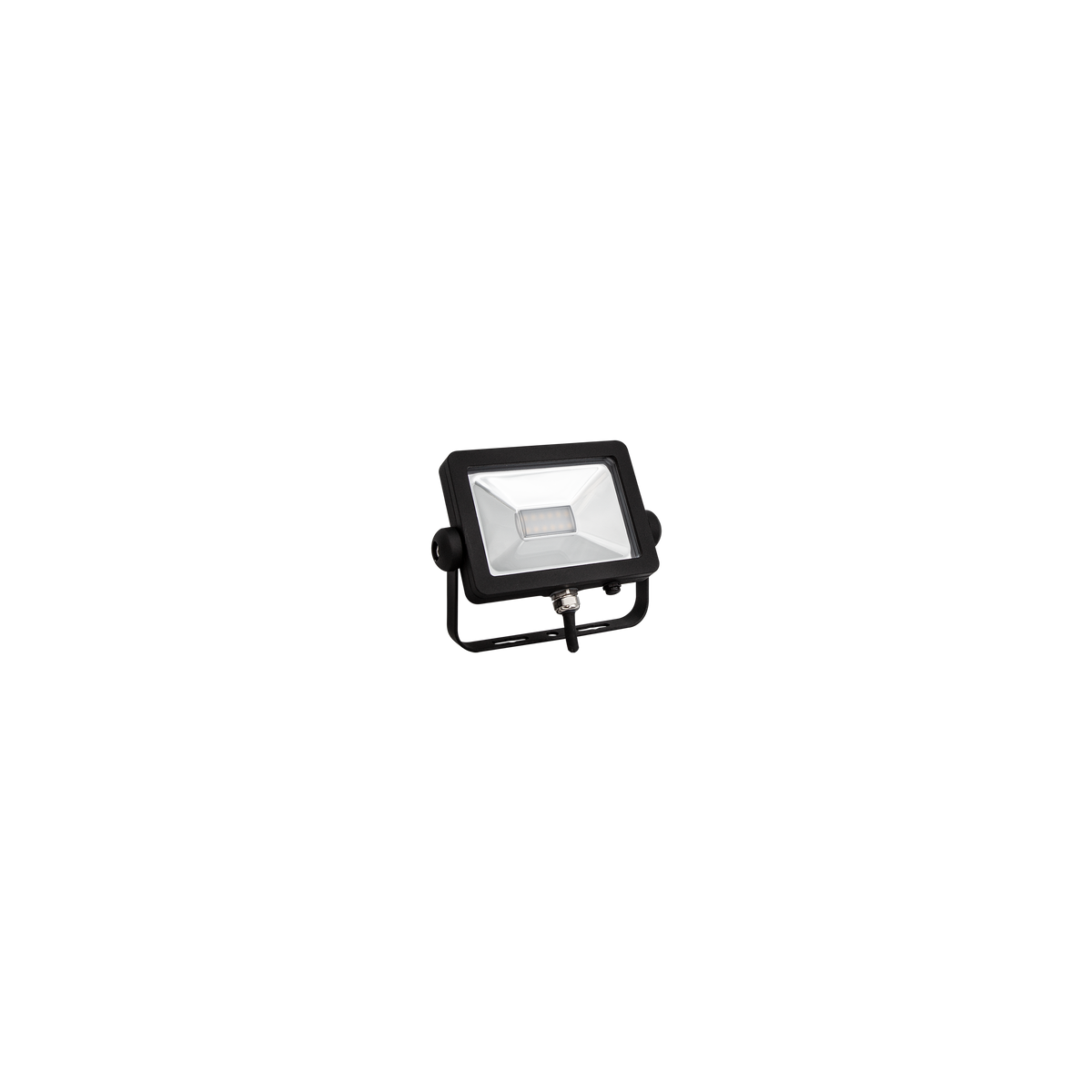 10W Exterior Flood Black 3000K