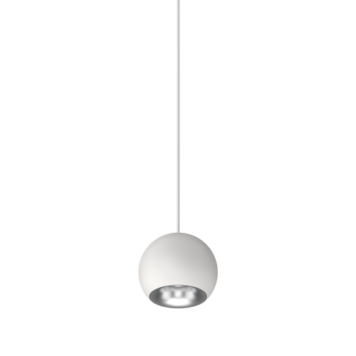 Cevon M80 Type 25 Dark Art Pendant Spot White, Silver 3000K