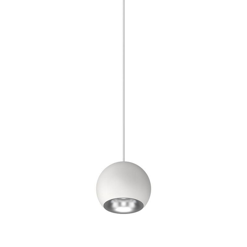 Cevon M80 Type 25 Dark Art Pendant Spot White, Silver 3000K