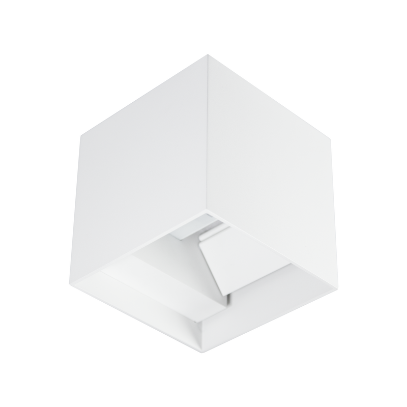Cube Two Way Adjustable Large Matt Textured White 3000K
