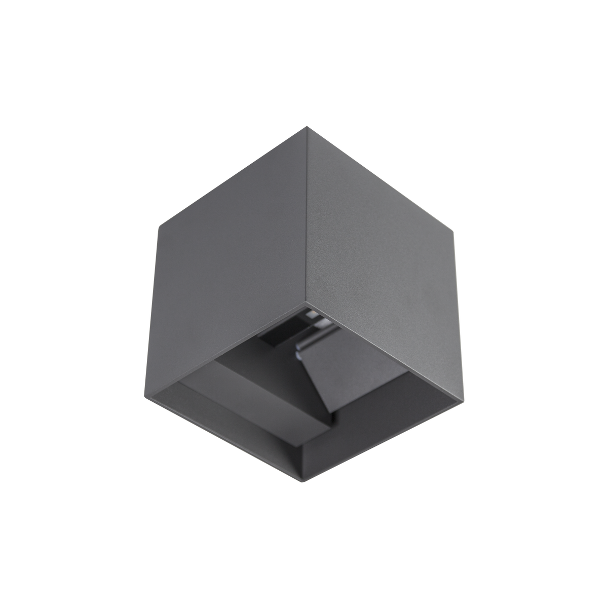 Cube Two Way Adjustable Medium Matte Textured Charcoal 3000K