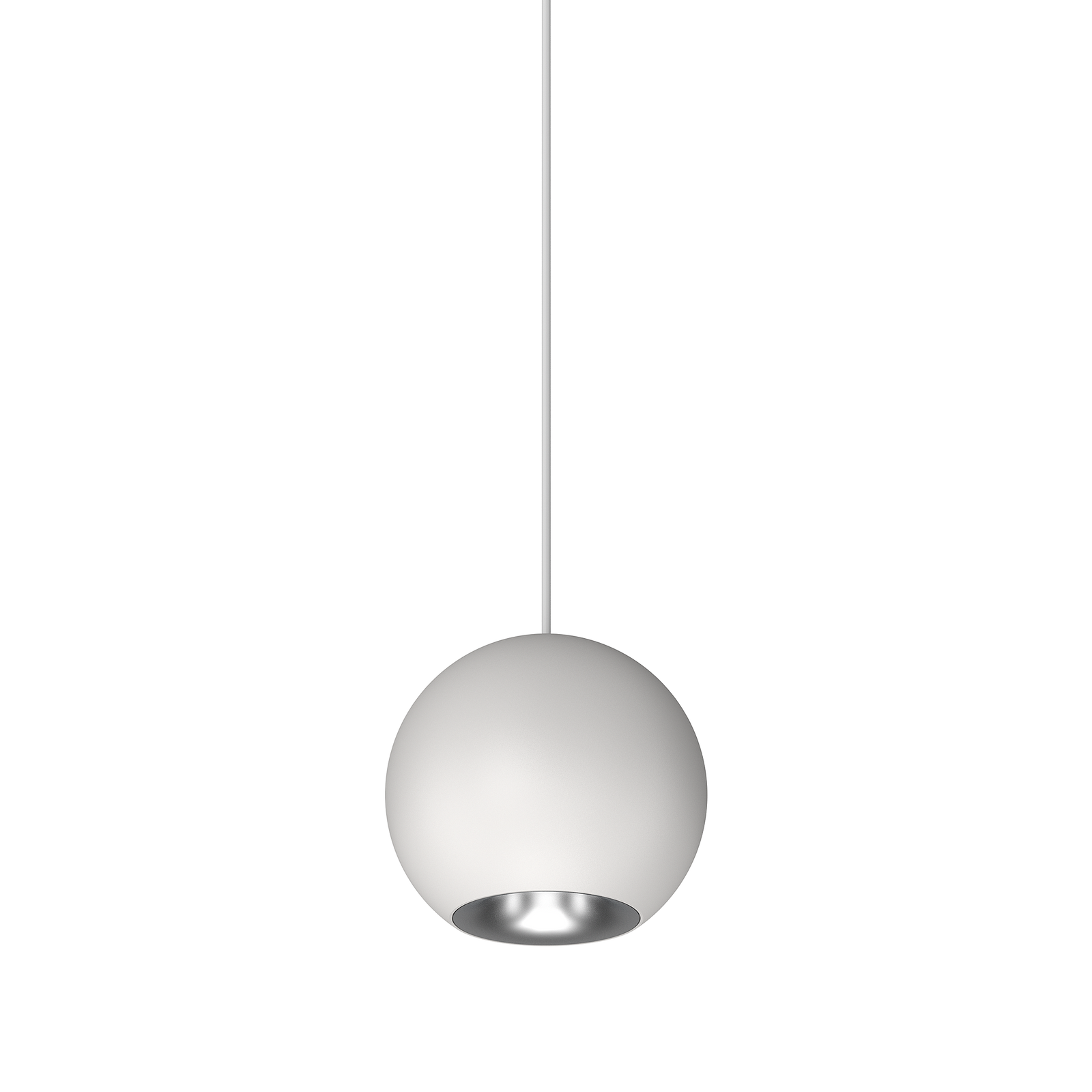 Cevon M60 Type 26 Dark Art Pendant Spot White, Silver 3000K