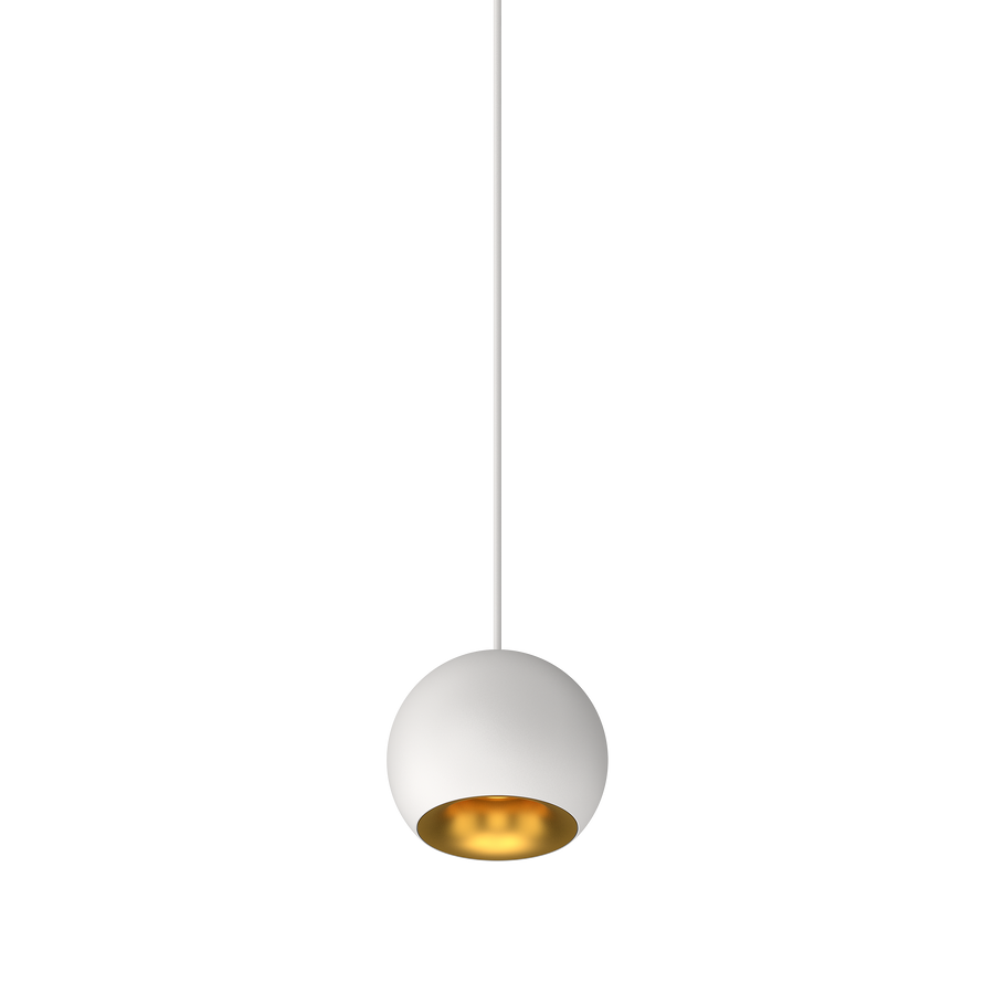 Cevon M80 Type 25 Dark Art Pendant Spot White, Gold 3000K