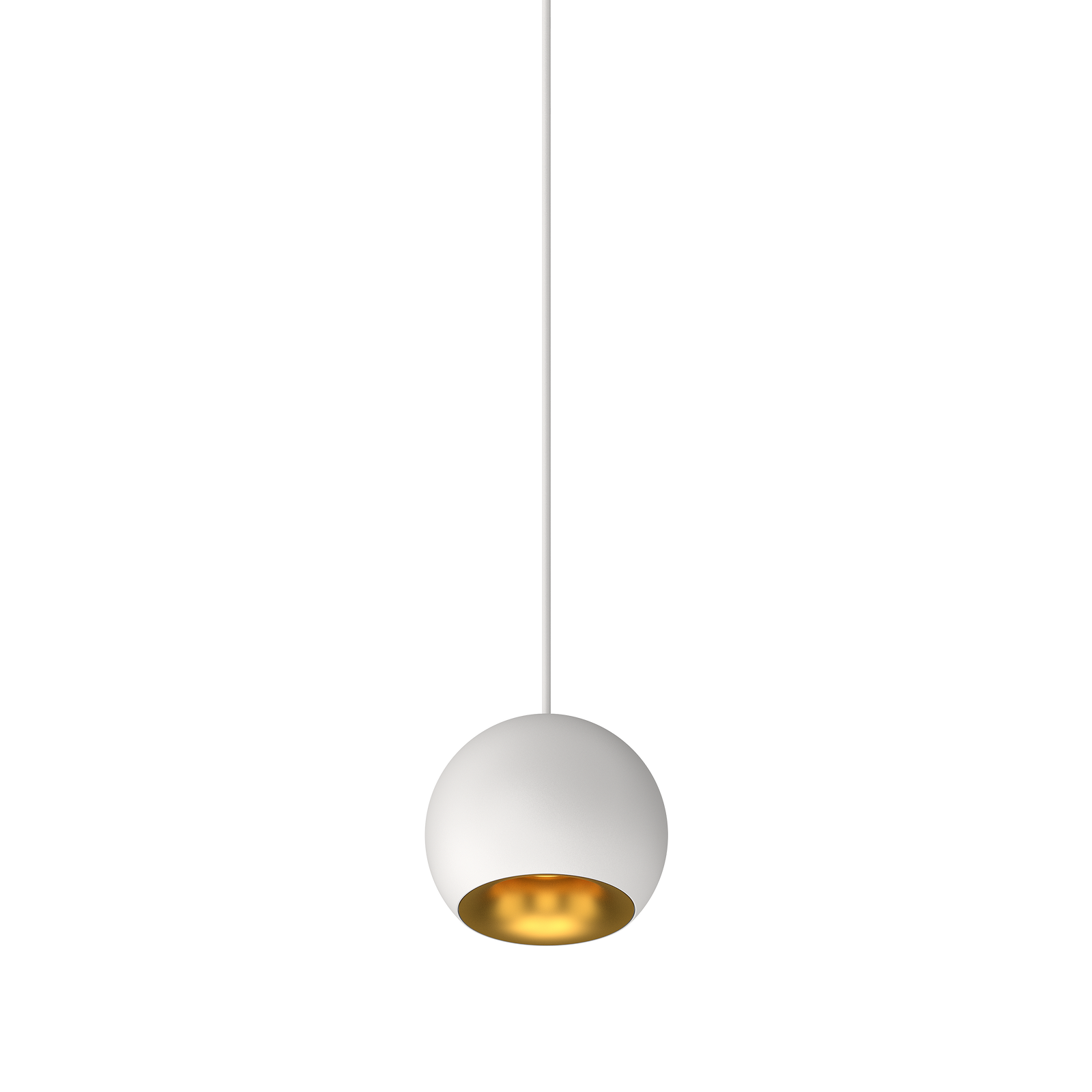 Cevon M80 Type 25 Dark Art Pendant Spot White, Gold 3000K