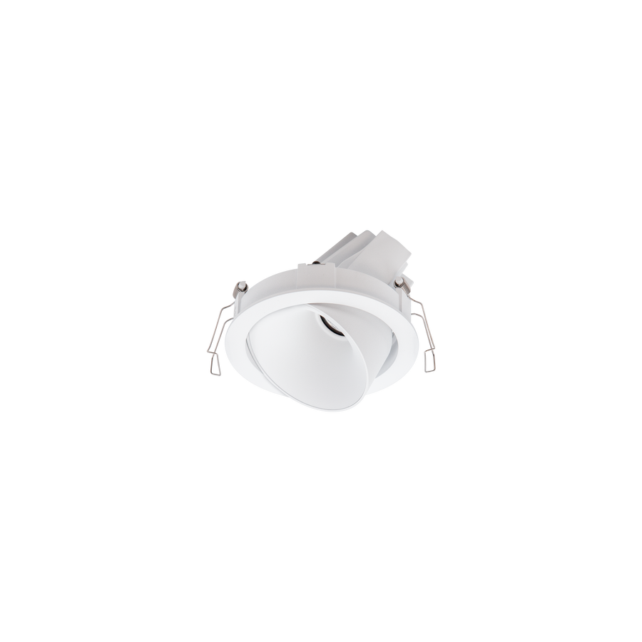 Cevon Dark Art Tilt/Rotate Medium Downlight Kit White 3000K