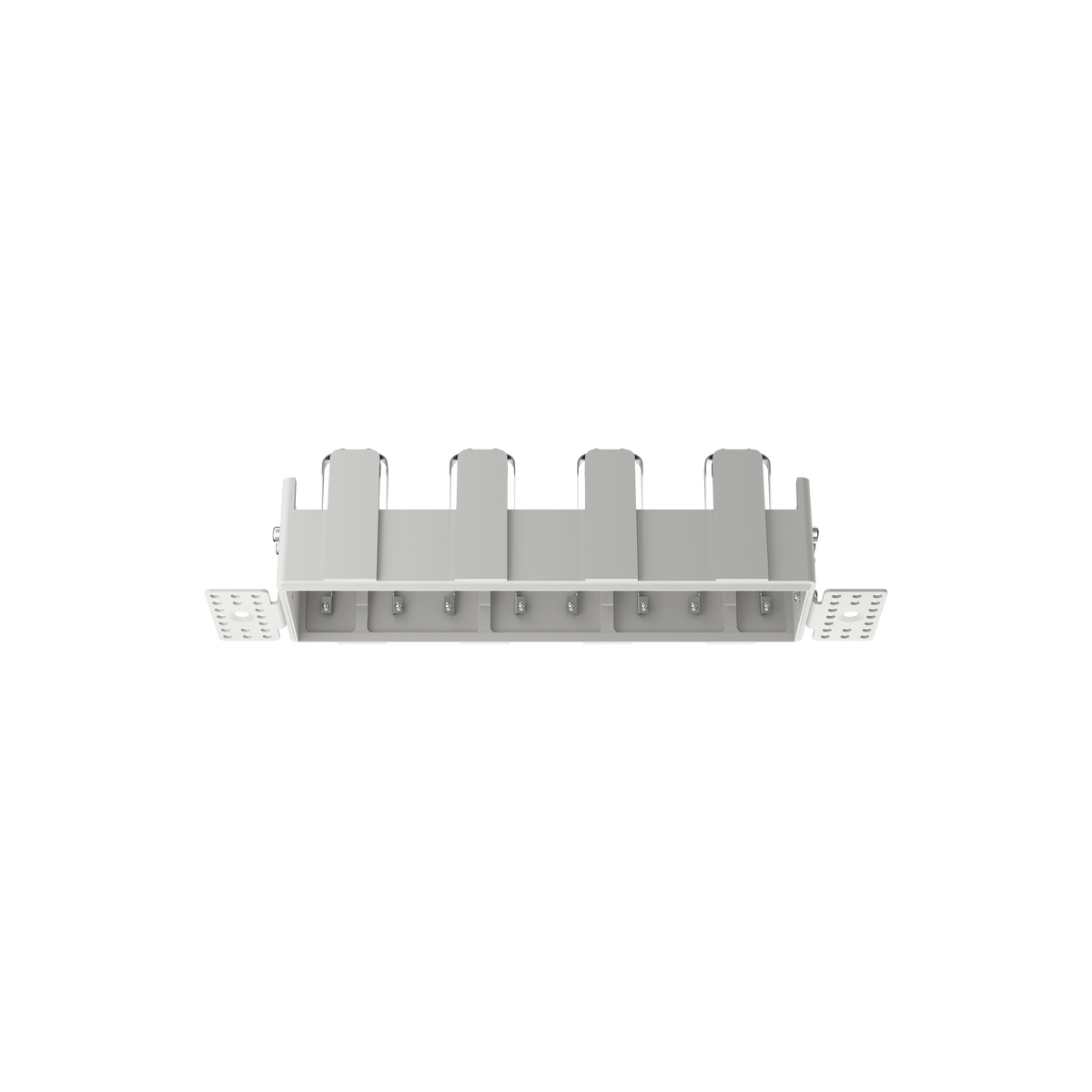 Cevon Type Trimless Rectangular Quad Frame for M41 White