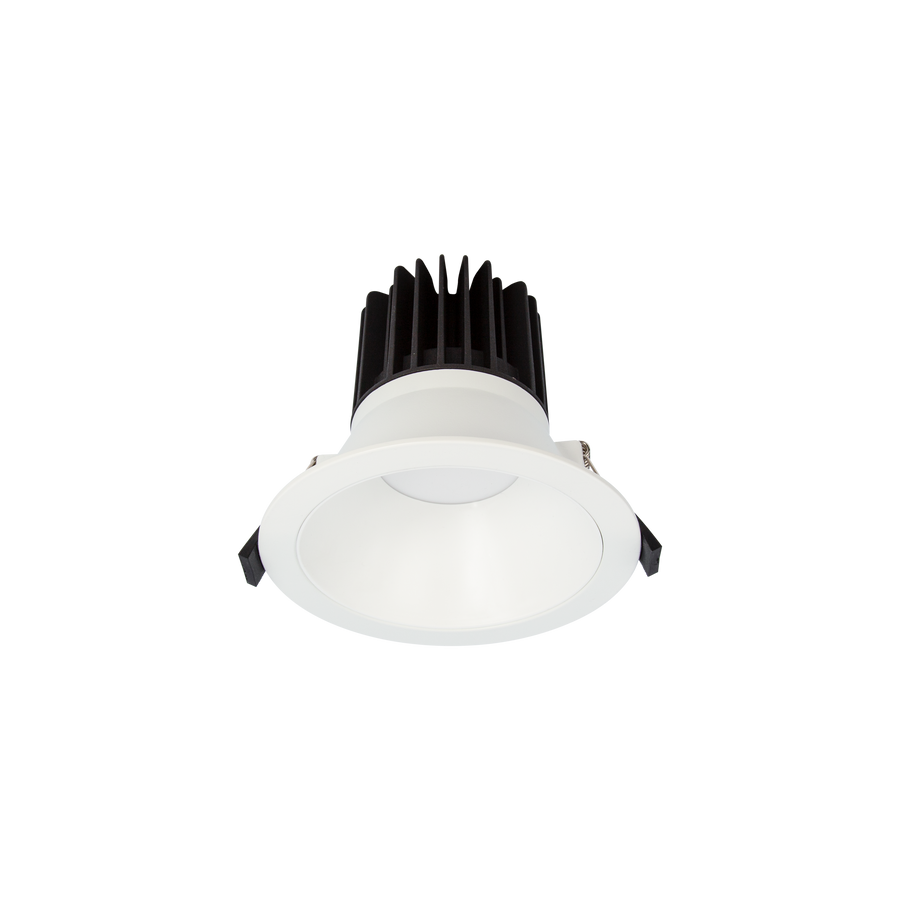 Design Standard Large Downlight Kit - Quad Wattage Wide Beam White 3K