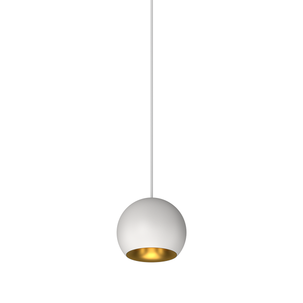 Cevon M60 Type 25 Dark Art Pendant Spot White, Gold 3000K