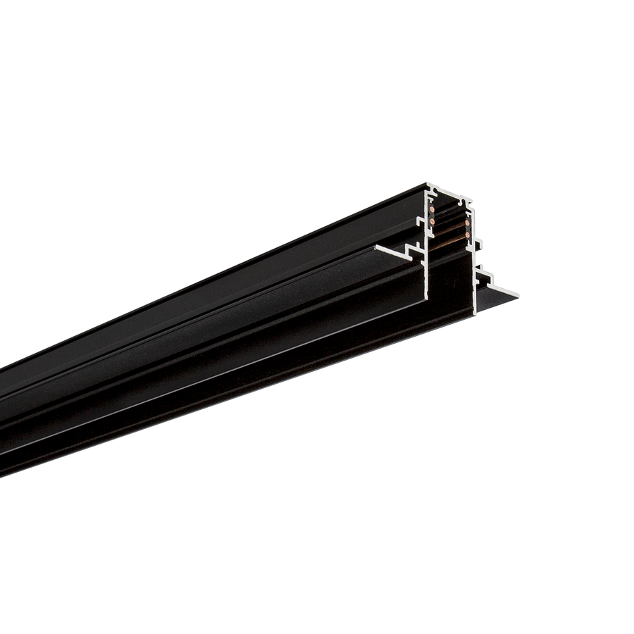 48V DC Track Recessed - Deep 2M Black