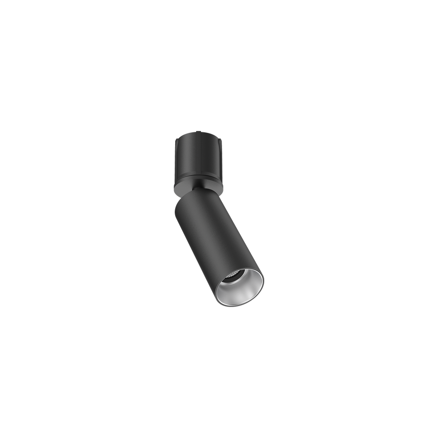 Cevon M40 Type 5 Dark Art Adjustable Spot Black, Silver 3000K