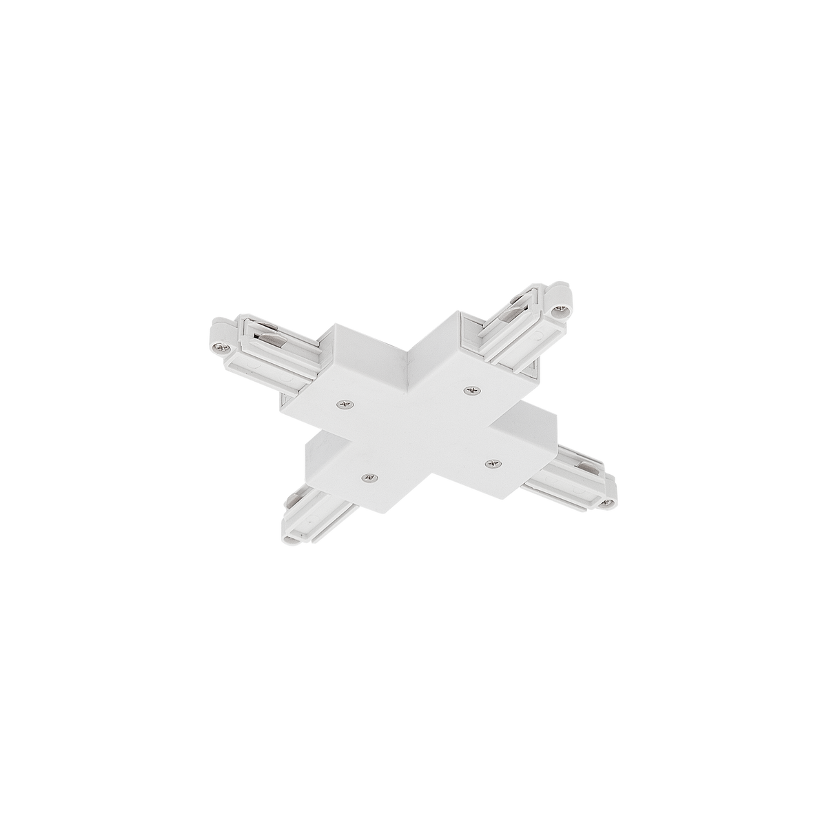 Track 1 Circuit 4 Way Join White