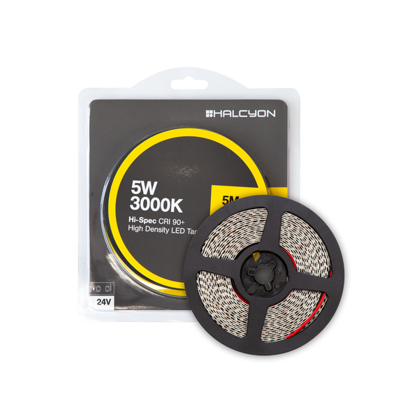 5W/m 3000K Hi-Spec HD LED Tape 5M
