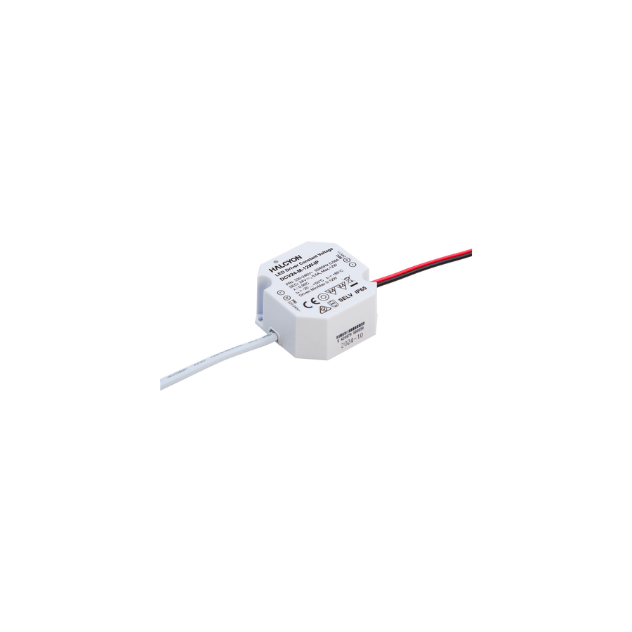 IP65 24V 12W Constant Voltage Mini Non-dimmable Driver
